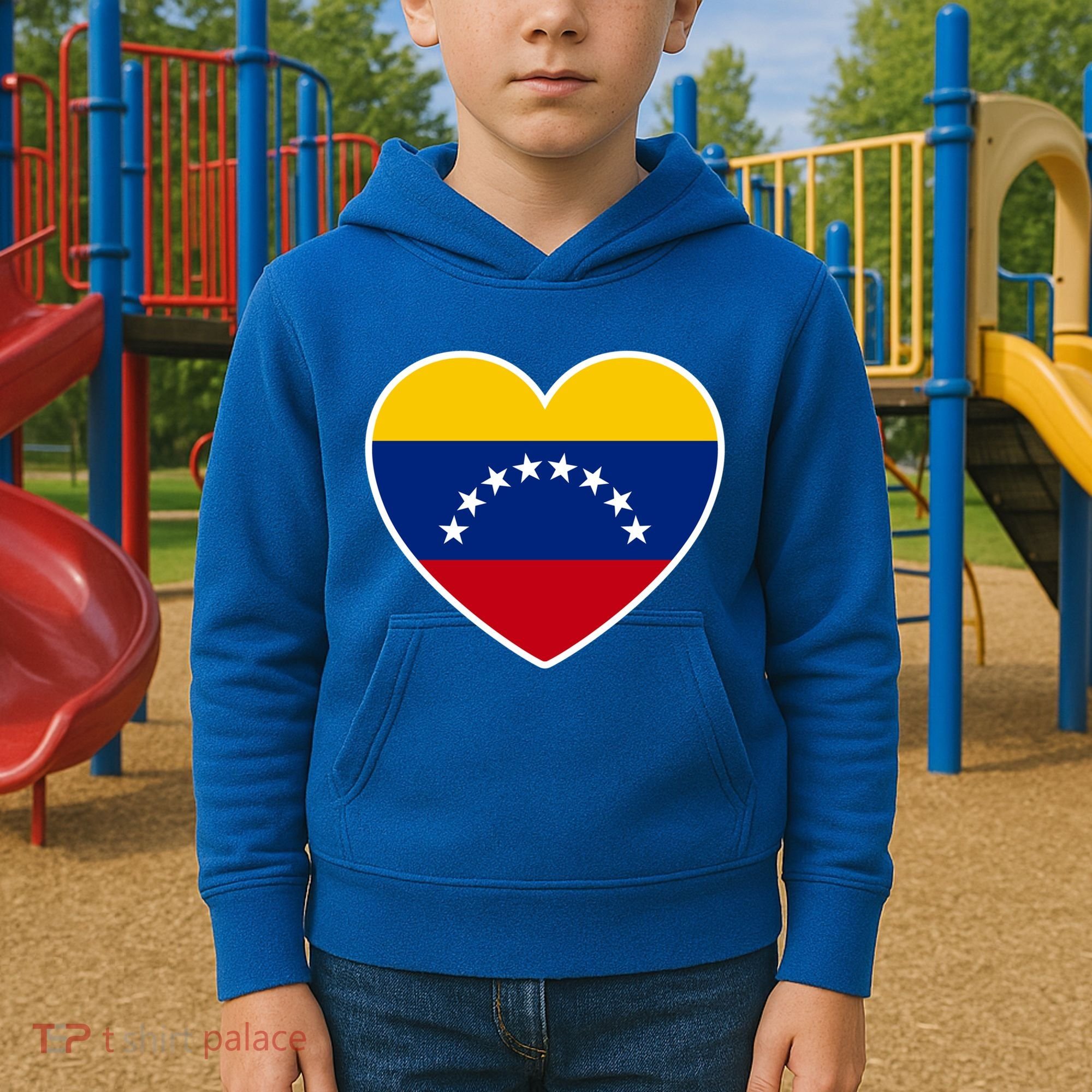 Venezuela Love Cute Gift Kids Hoodie