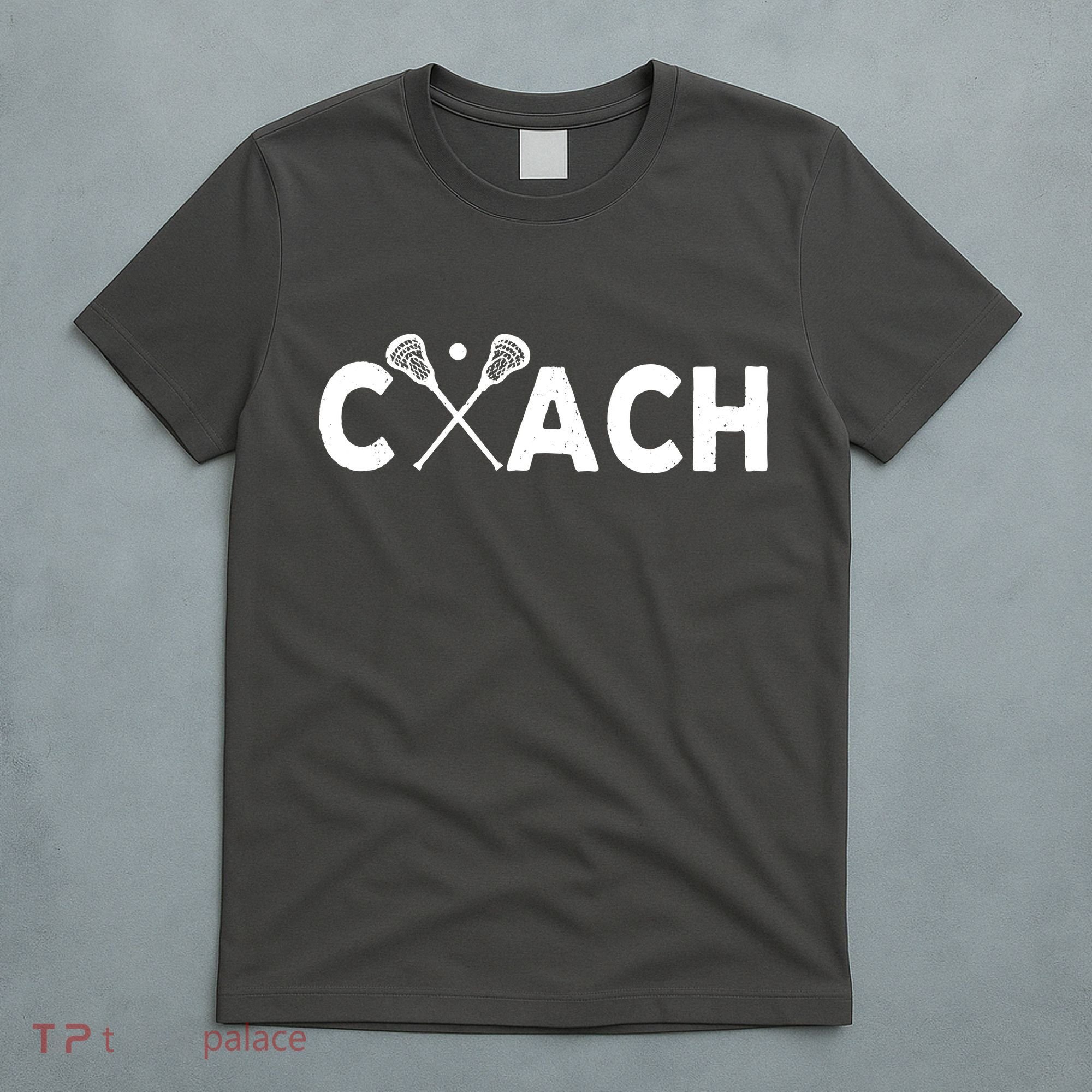 Vintage Lacrosse Coach Lacrosse Team Coach Retro T-Shirt