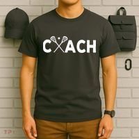 Vintage Lacrosse Coach Lacrosse Team Coach Retro T-Shirt thumb 6
