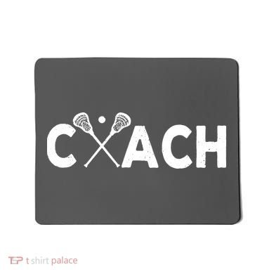 Vintage Lacrosse Coach Lacrosse Team Coach Retro Mousepad