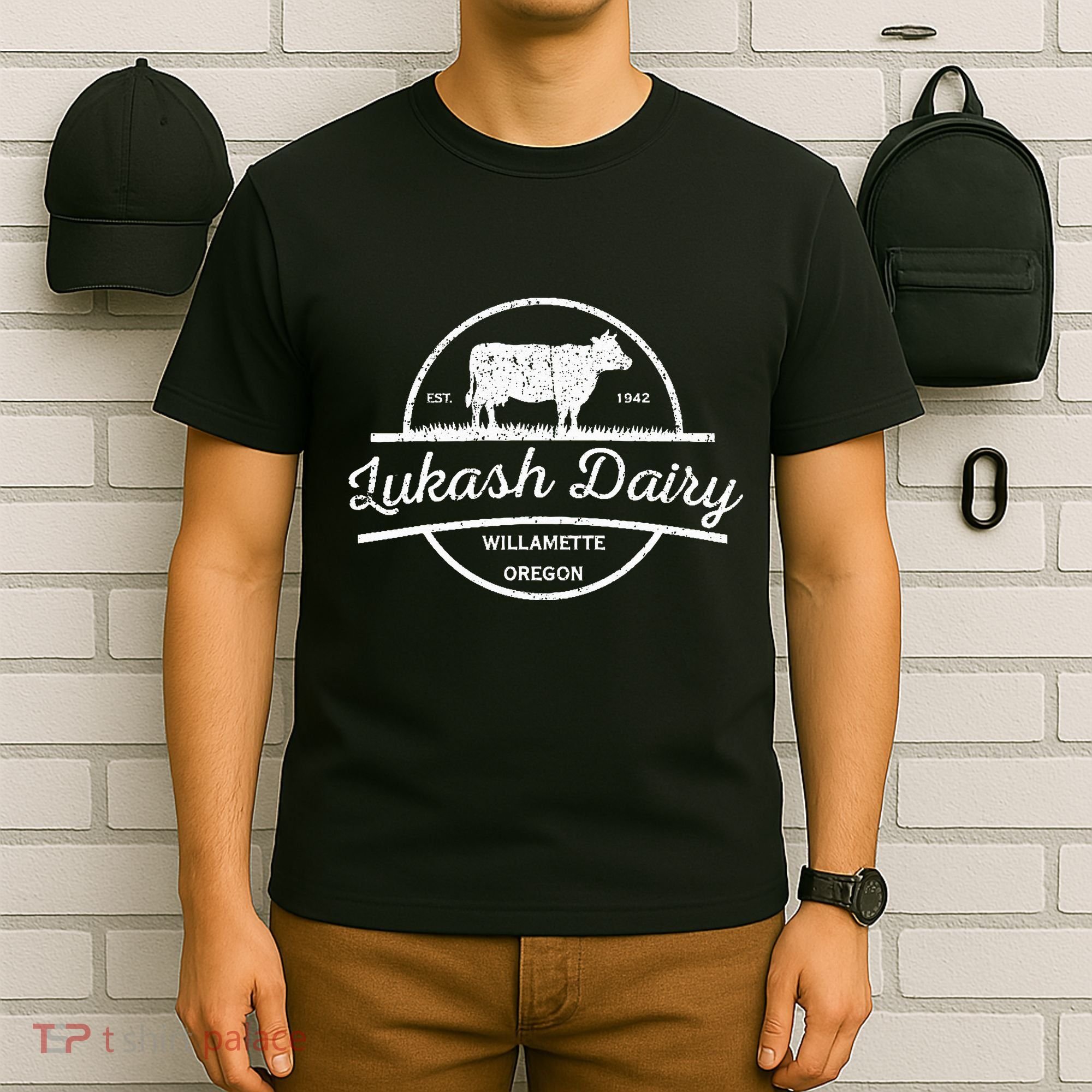 Vintage Lukash Dairy From A League Of Their Own T-Shirt