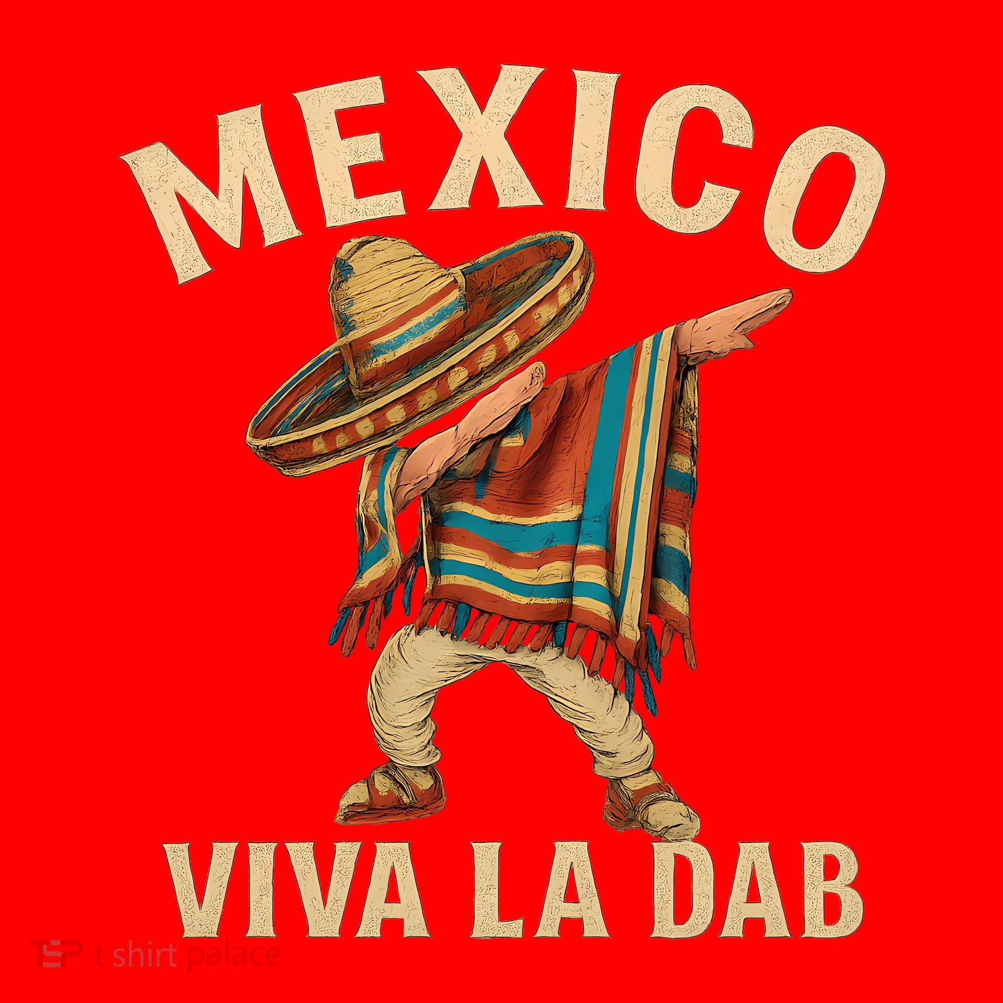 Viva La Dab - Mexico Santa Hat