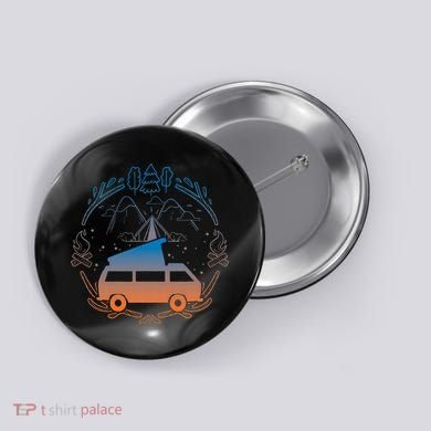 Van Life Design Vanagon Van Bus Dipper Campfire Camping Button