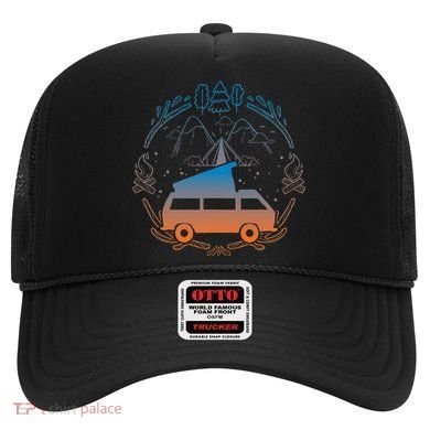 Van Life Design Vanagon Van Bus Dipper Campfire Camping Hat