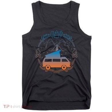Van Life Design Vanagon Van Bus Dipper Campfire Camping Tank Top
