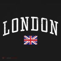 Vintage London England Country Flag Souvenir Vacation T-Shirt thumb 7