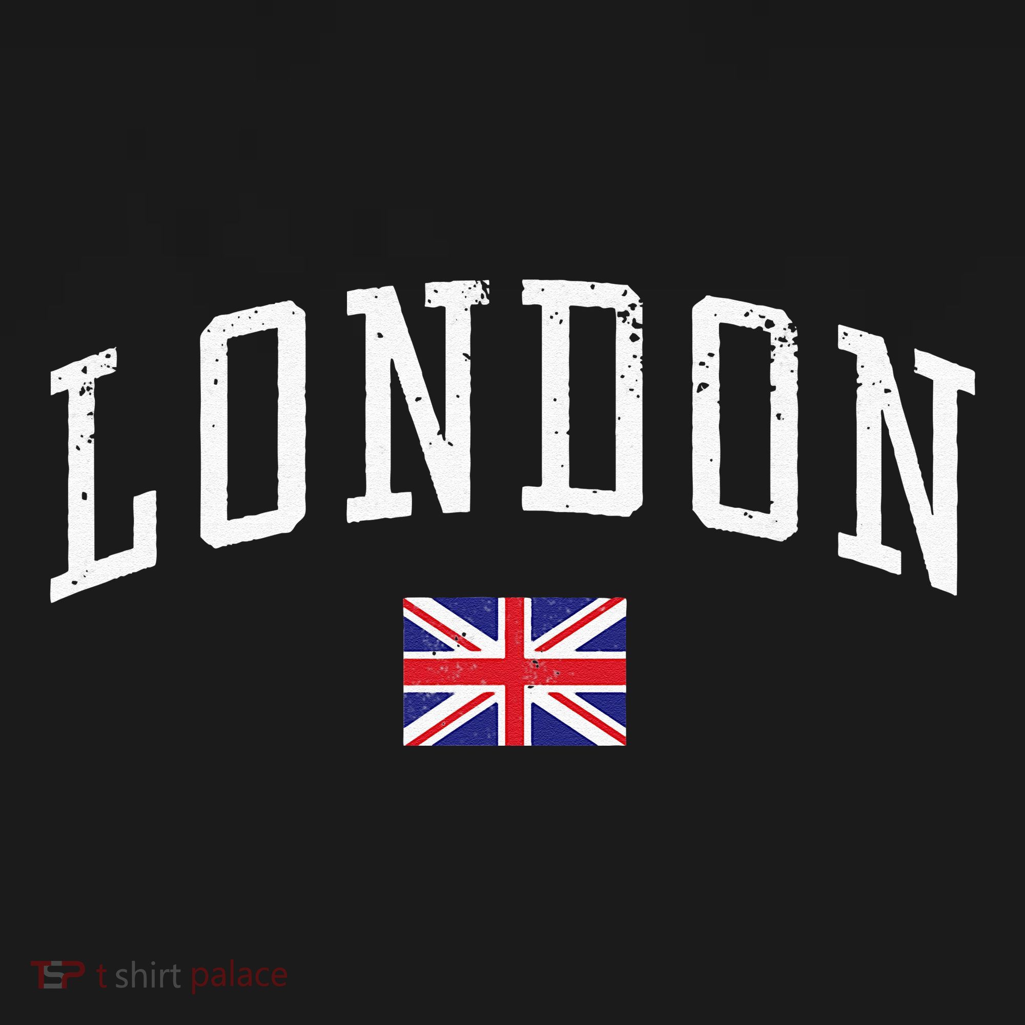 Vintage London England Country Flag Souvenir Vacation T-Shirt