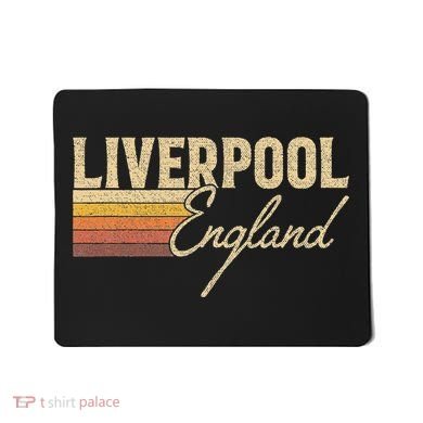 Vintage Liverpool England Mousepad