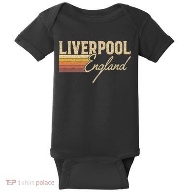 Vintage Liverpool England Baby Bodysuit