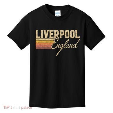 Vintage Liverpool England Kids T-Shirt