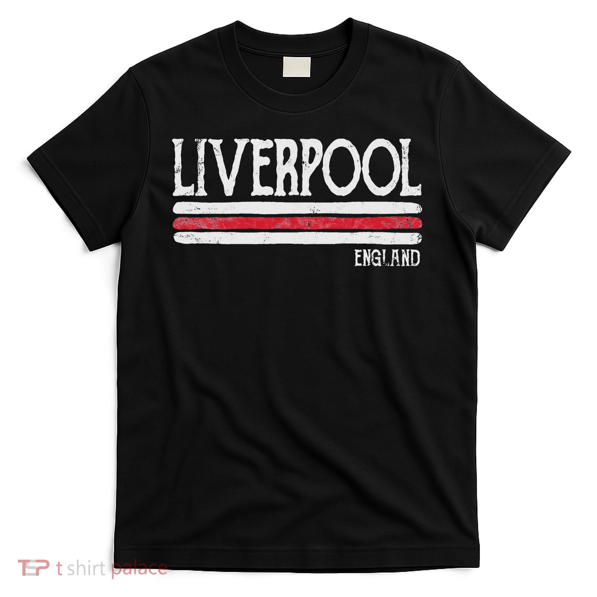Vintage Liverpool England British Love Gift Souvenir T-Shirt