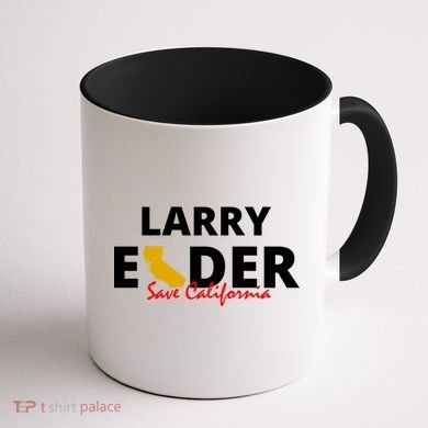 Vote Larry Elder Save California Coffee Mug back