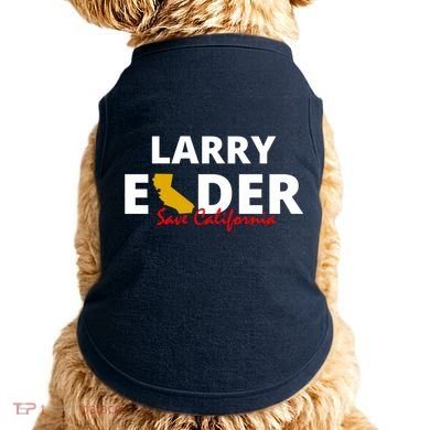 Vote Larry Elder Save California Doggie Tank