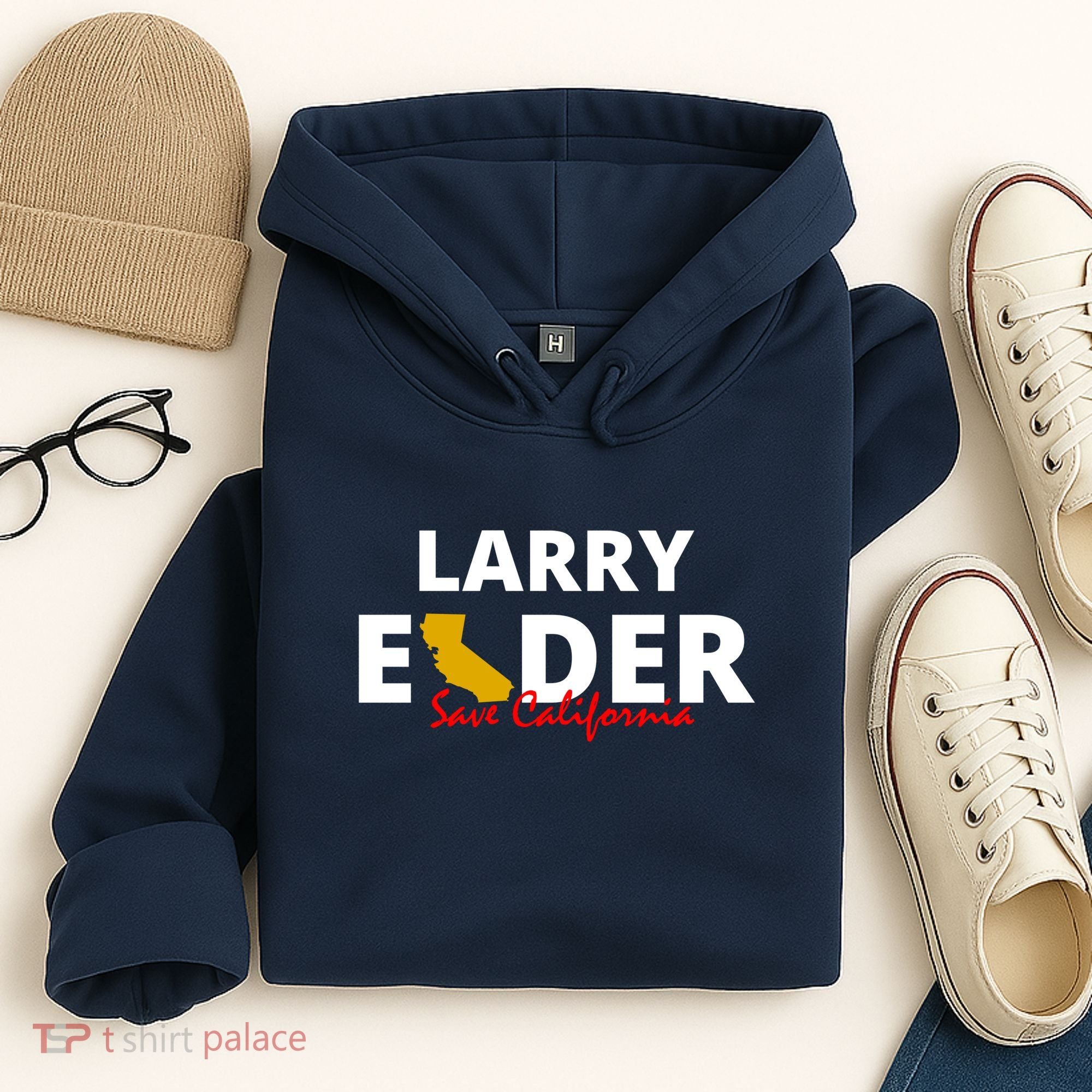 Vote Larry Elder Save California Hoodie