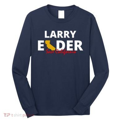 Vote Larry Elder Save California Long Sleeve Shirt