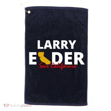 Vote Larry Elder Save California Golf Towel
