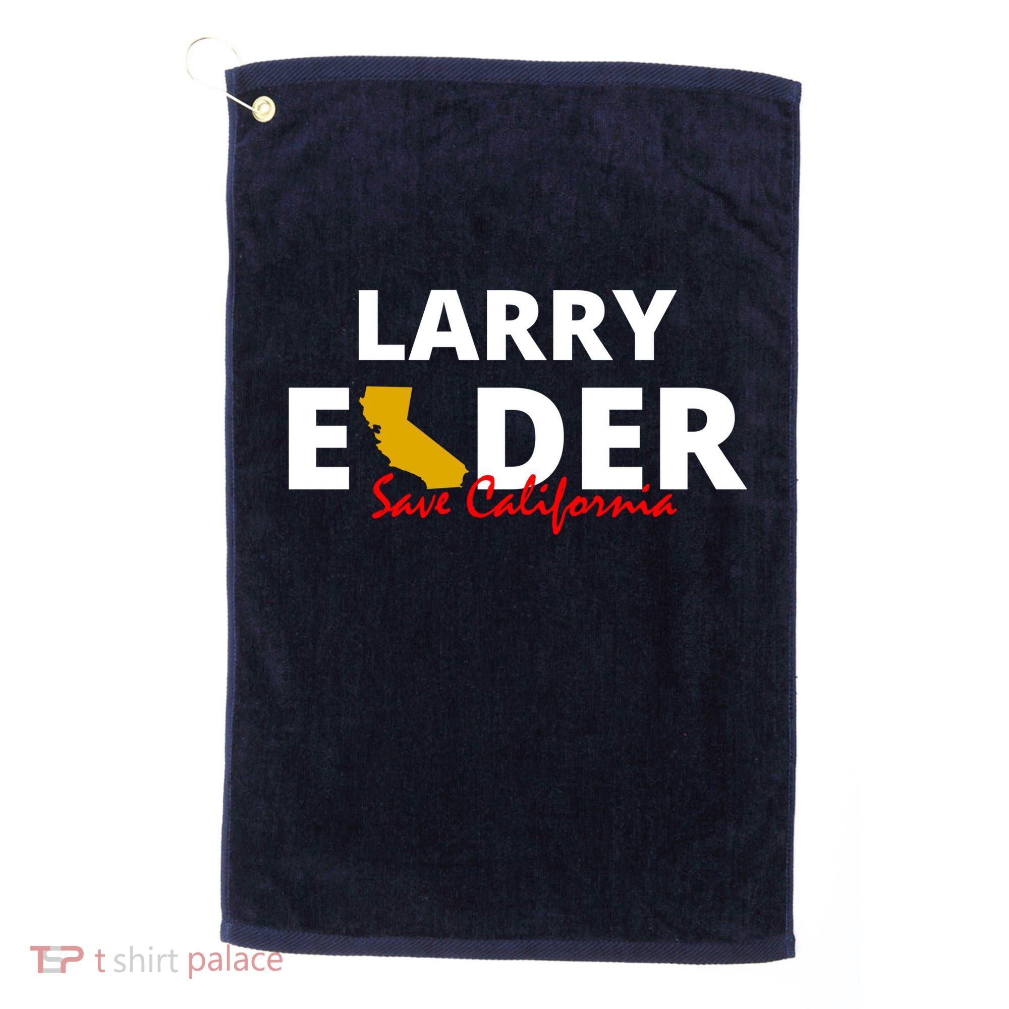 Vote Larry Elder Save California Golf Towel