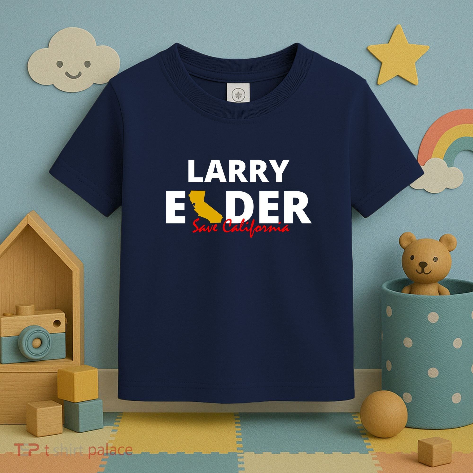 Vote Larry Elder Save California Toddler T-Shirt