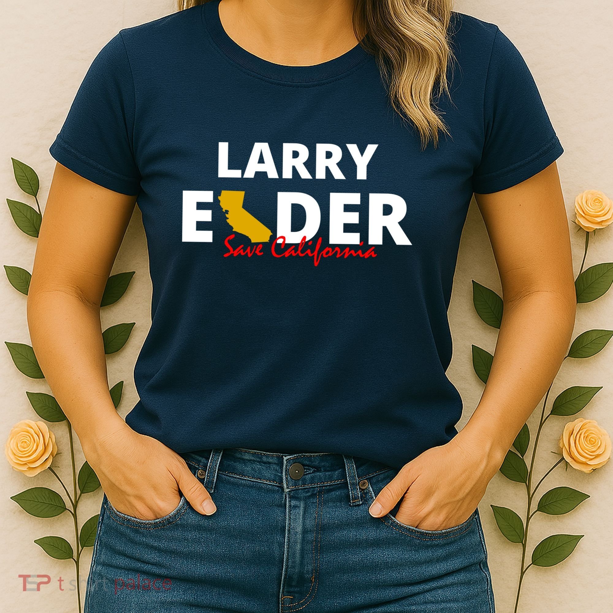 Vote Larry Elder Save California Women's T-Shirt