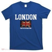 Vintage London England United Kingdom Souvenir Gift Cool Gift T-Shirt thumb 0