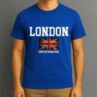 Vintage London England United Kingdom Souvenir Gift Cool Gift T-Shirt thumb 3
