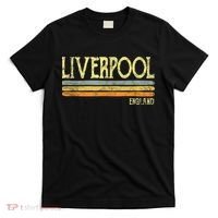 Vintage Liverpool England Tshirt British Love Gift Souvenir T-Shirt thumb 0