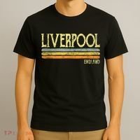 Vintage Liverpool England Tshirt British Love Gift Souvenir T-Shirt thumb 3