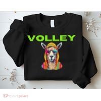 Volley Llama Funny Pickleball Sweatshirt thumb 2