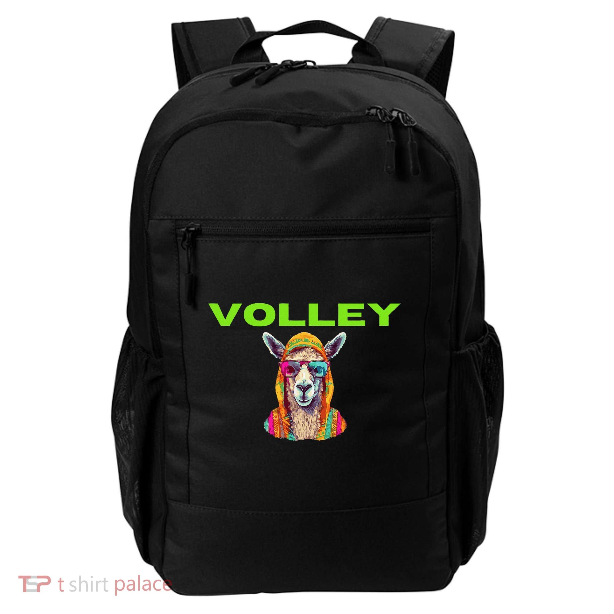 Volley Llama Funny Pickleball Backpack