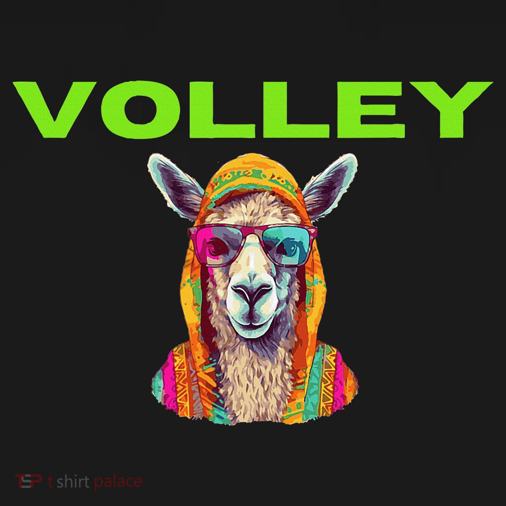 Volley Llama Funny Pickleball Backpack