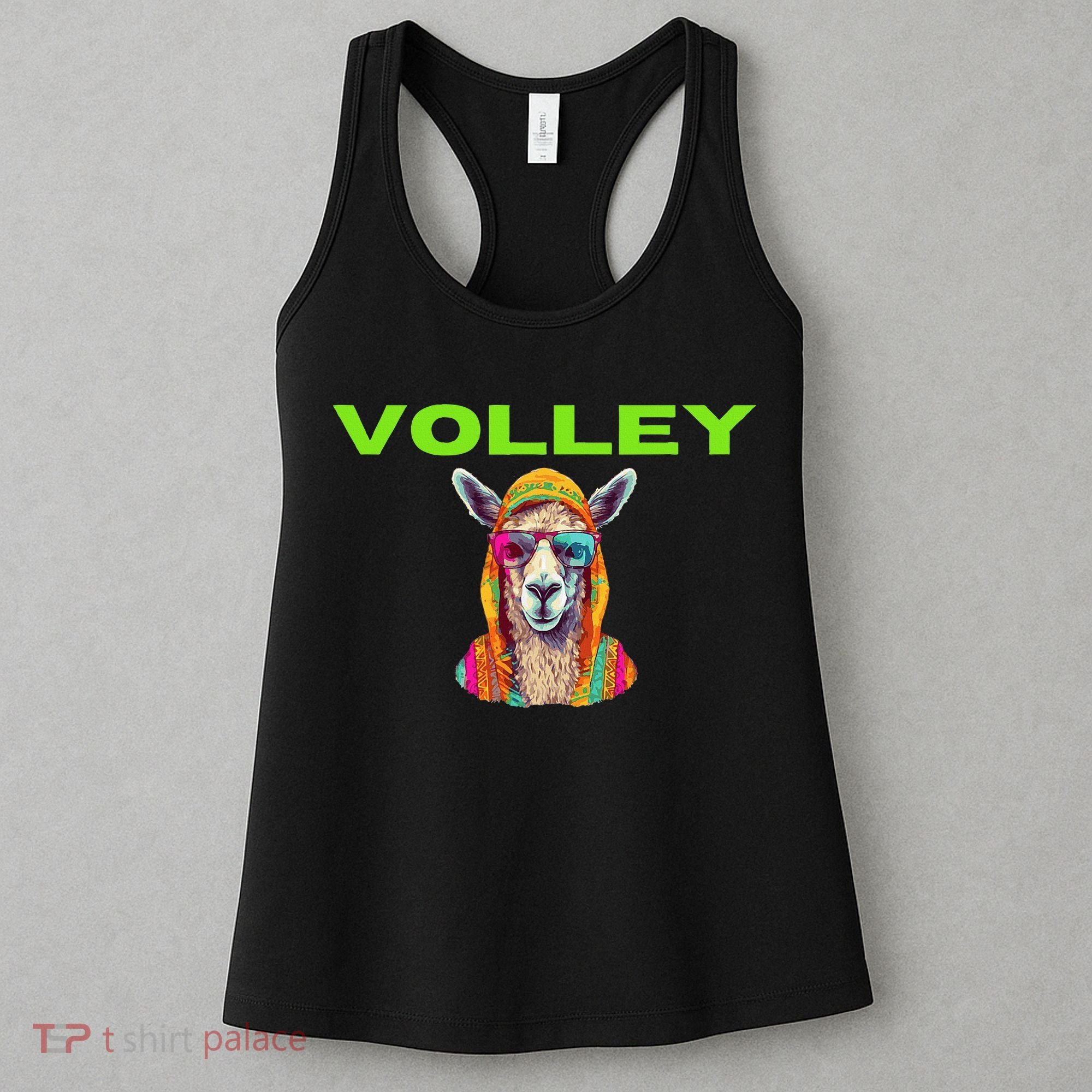 Volley Llama Funny Pickleball Women's Tank Top