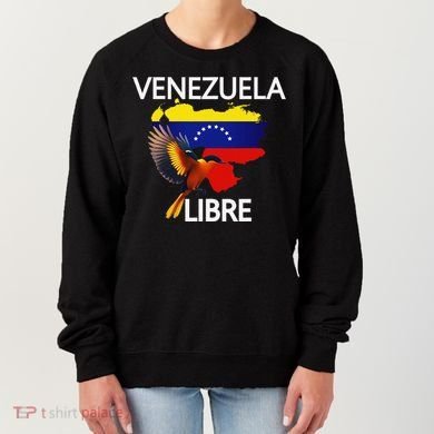 Venezuela Libre Flag Pride Bandera Venezolana Root Women's Sweatshirt