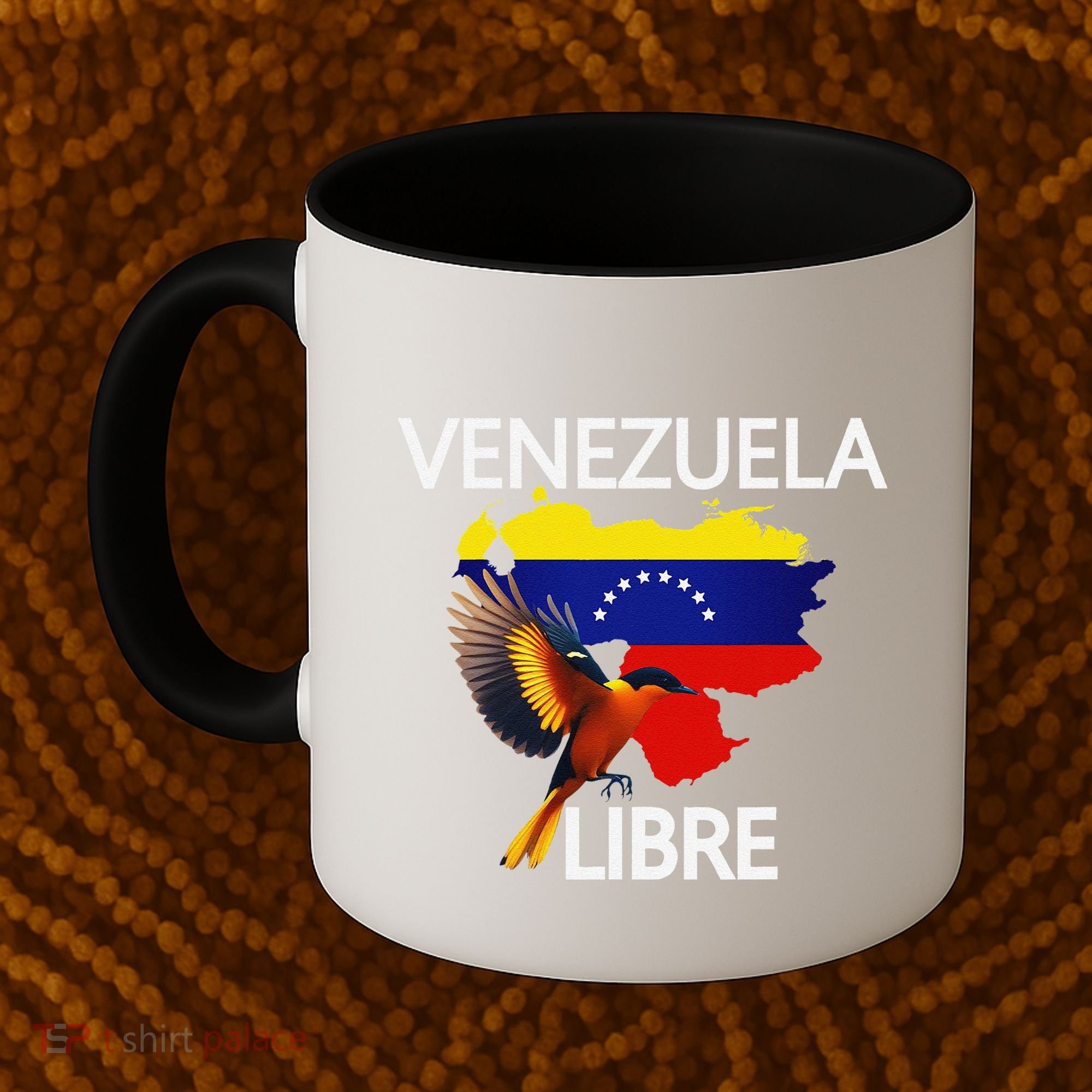 Venezuela Libre Flag Pride Bandera Venezolana Root Coffee Mug