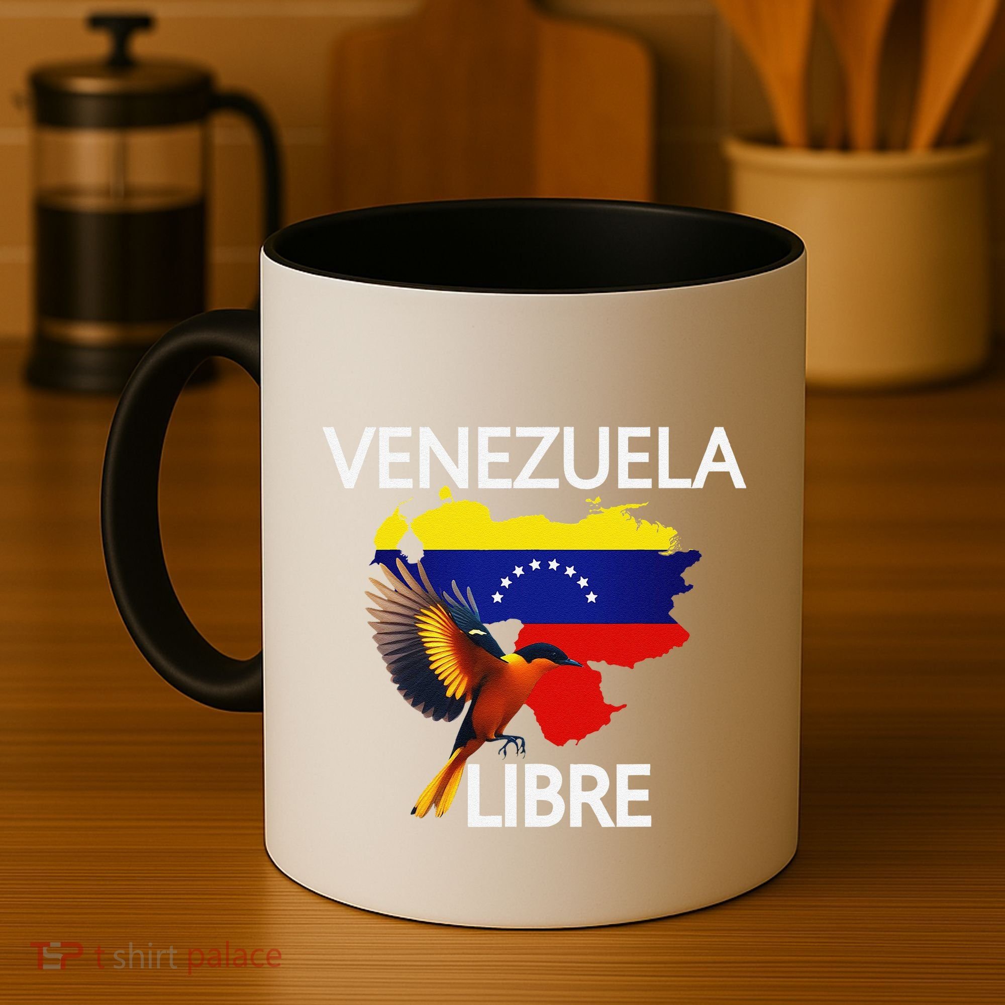 Venezuela Libre Flag Pride Bandera Venezolana Root Coffee Mug