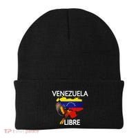 Venezuela Libre Flag Pride Bandera Venezolana Root Beanie thumb 0