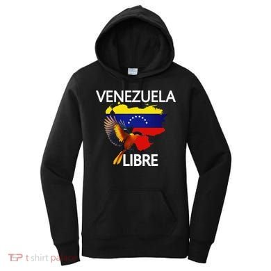 Venezuela Libre Flag Pride Bandera Venezolana Root Women's Hoodie