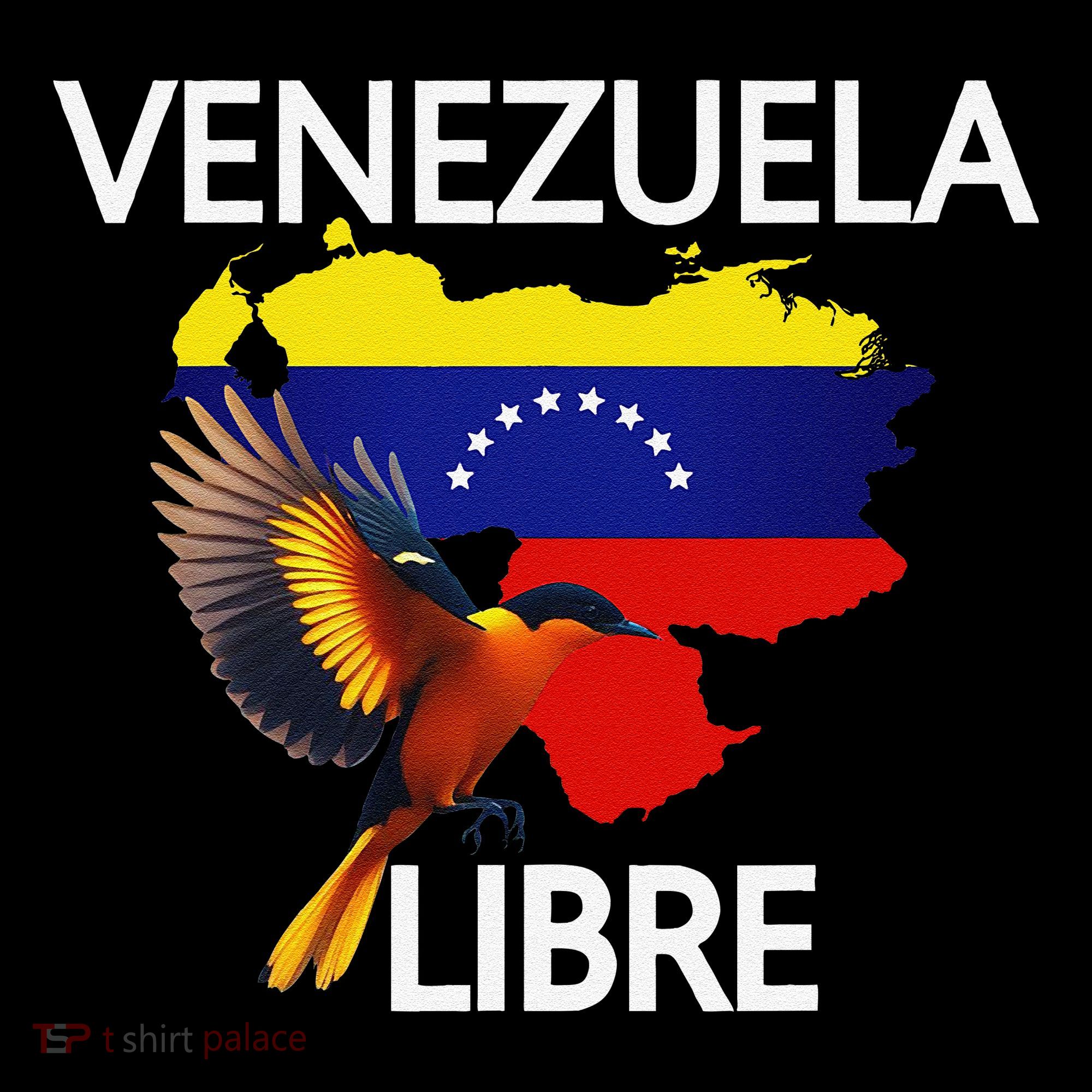 Venezuela Libre Flag Pride Bandera Venezolana Root Women's Hoodie