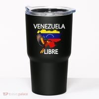 Venezuela Libre Flag Pride Bandera Venezolana Root Tumbler thumb 0