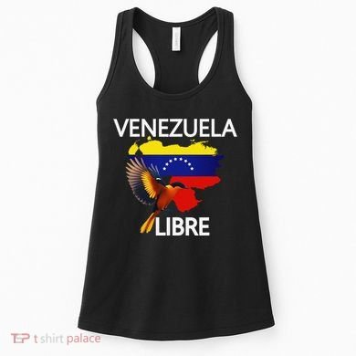 Venezuela Libre Flag Pride Bandera Venezolana Root Women's Tank Top