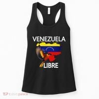 Venezuela Libre Flag Pride Bandera Venezolana Root Women's Tank Top thumb 0