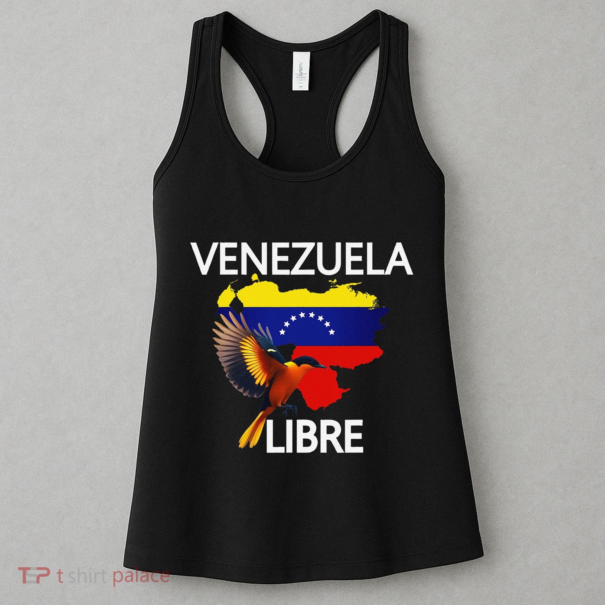 Venezuela Libre Flag Pride Bandera Venezolana Root Women's Tank Top