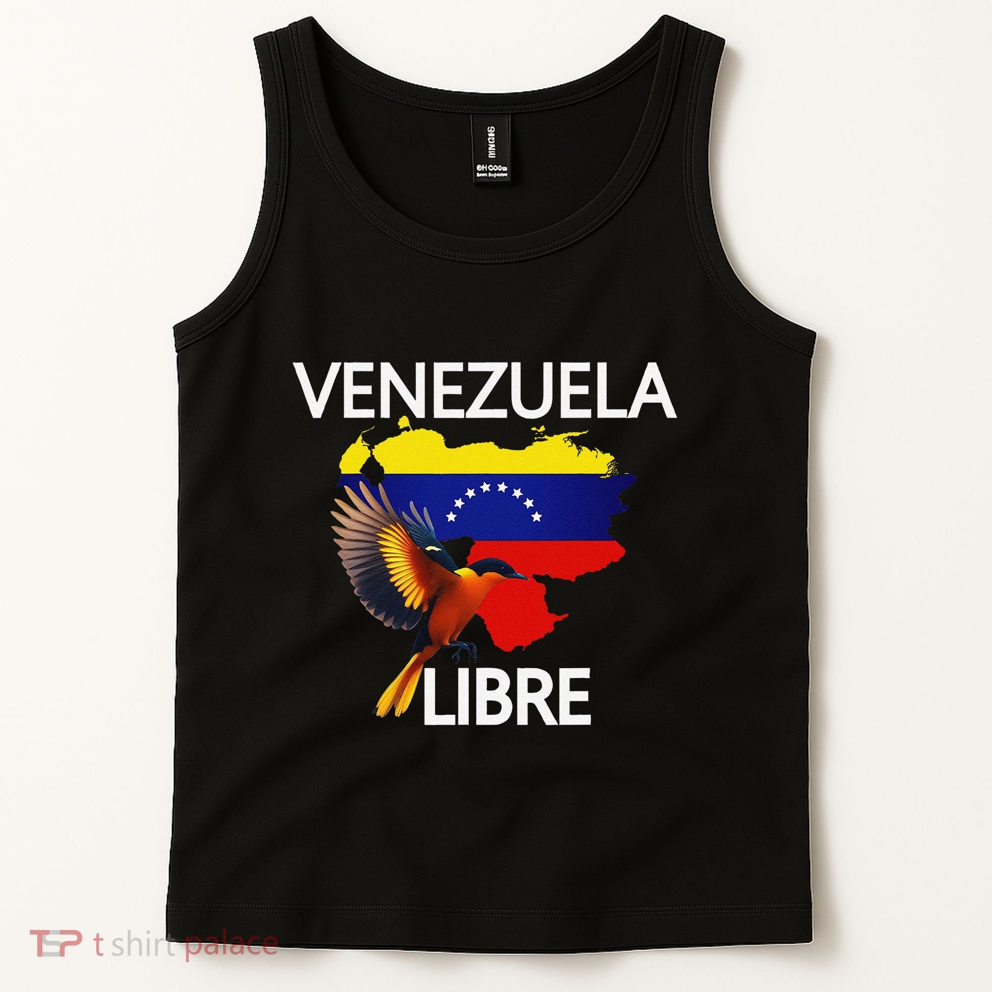 Venezuela Libre Flag Pride Bandera Venezolana Root Tank Top