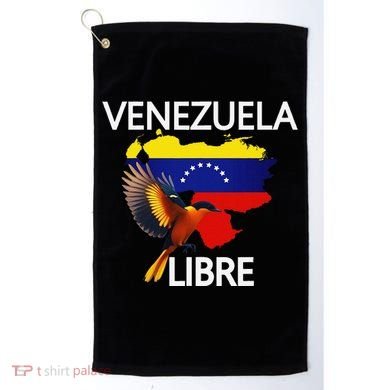 Venezuela Libre Flag Pride Bandera Venezolana Root Golf Towel