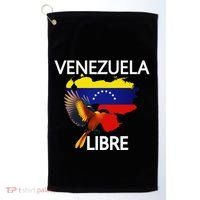 Venezuela Libre Flag Pride Bandera Venezolana Root Golf Towel thumb 0