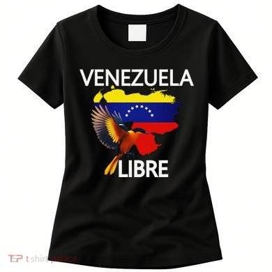 Venezuela Libre Flag Pride Bandera Venezolana Root Women's T-Shirt