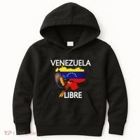 Venezuela Libre Flag Pride Bandera Venezolana Root Kids Hoodie thumb 0