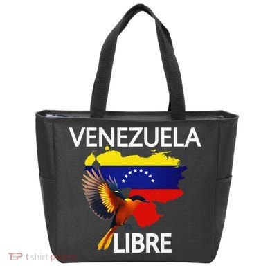 Venezuela Libre Flag Pride Bandera Venezolana Root Tote Bag
