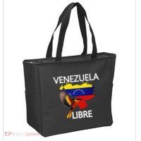 Venezuela Libre Flag Pride Bandera Venezolana Root Tote Bag thumb 2