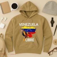 Venezuela Libre Flag Pride Bandera Venezolana Root Hoodie thumb 3