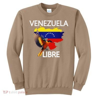 Venezuela Libre Flag Pride Bandera Venezolana Root Sweatshirt